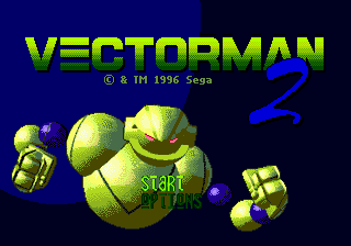 Vectorman 2 (USA) (Beta) Title Screen